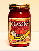 Dollhouse Miniature Classico Vodka Sauce